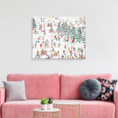 Toile Waldo Cartoon Premium Wrapped (Gloss) (Insitu(Salon))
