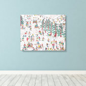 Toile Waldo Cartoon Premium Wrapped (Gloss) (Insitu (Plancher de Bois))