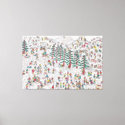 Toile Waldo Cartoon Premium Wrapped (Gloss) (Recto)