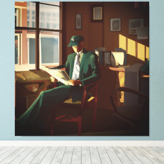 Toile Wall Street (Insitu (Plancher de Bois))