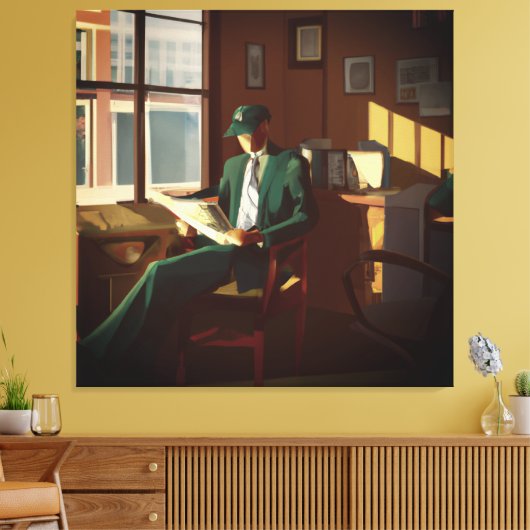 Toile Wall Street (Insitu(Salon))