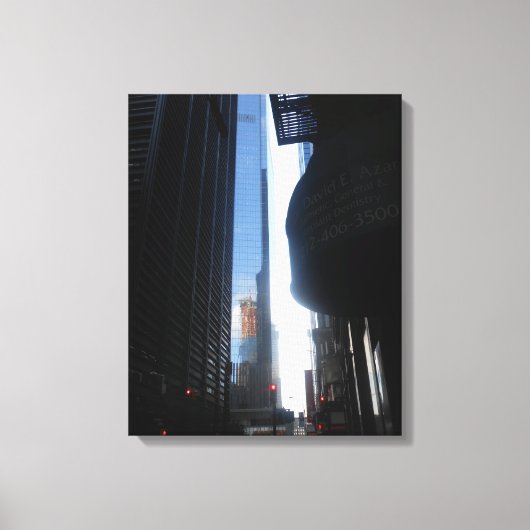 Toile Wall Street, New York (Recto)