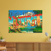 Toile Walla Walla, Washington - Scènes de grandes lettre (Insitu(Salon))