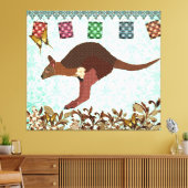 Toile Wallaby Blue Misty Day Canvas (Insitu(Salon))