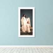 Toile Wallace Nutting LA MÈRE GARDE (Insitu (Plancher de Bois))