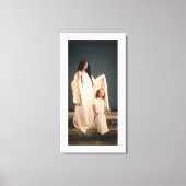 Toile Wallace Nutting LA MÈRE GARDE (Recto)