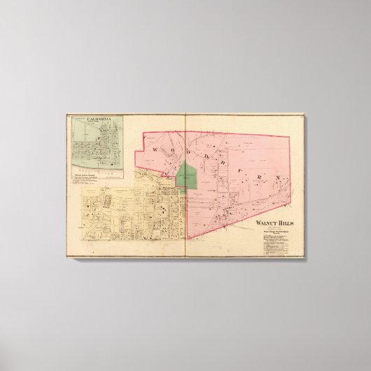 Toile Walnut Hills, Ohio (Recto)