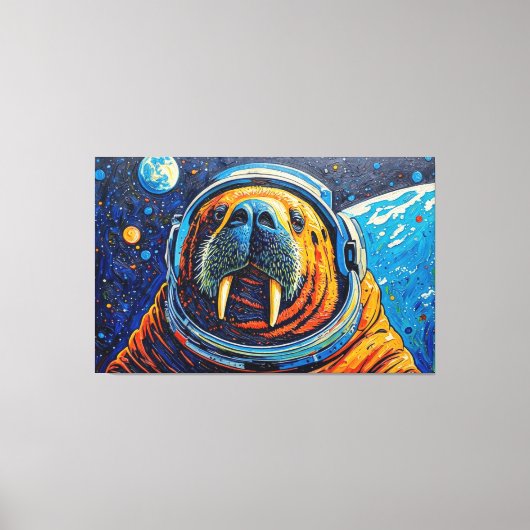 TOILE WALRUS IN SPACE-3 (Recto)