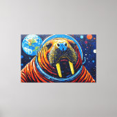TOILE WALRUS IN SPACE-4 (Recto)