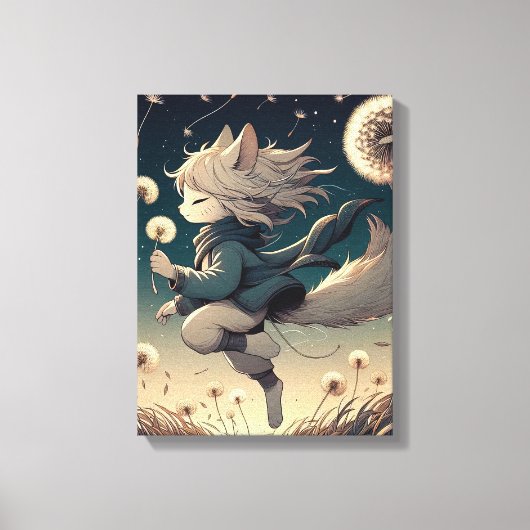 Toile Wanderer de nuit (Recto)