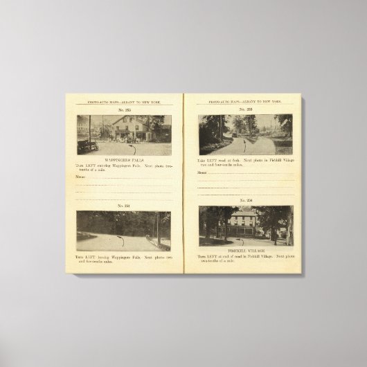 Toile Wappingers Falls Fishkill Village (Recto)