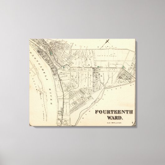 Toile Ward 14 de Pittsburgh, Pennsyvania 2 (Recto)