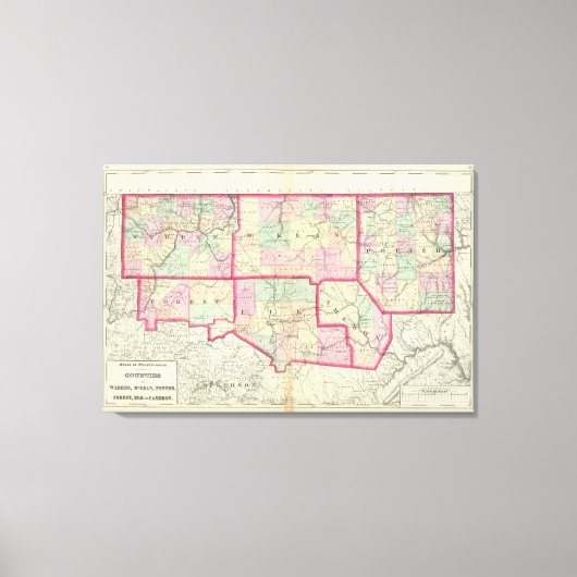 Toile Warren, McKean, Potter, Forest (Recto)