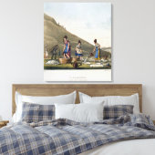 Toile Washerwomen, Calton Hill, Édimbourg, from 'Airy No (Insitu(Chambre))