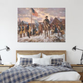 Toile Washington à Valley Forge par Edward Percy Moran (Insitu(Chambre))