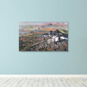 Toile Washington - Aérien de la chaîne Cascade (Insitu (Plancher de Bois))