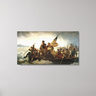 Toile Washington croisant le Delaware