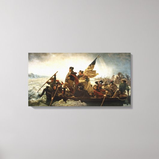 Toile Washington Crossing the Delaware (Recto)