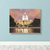 Toile Washington DC, Capitol Building (Insitu (Plancher de Bois))