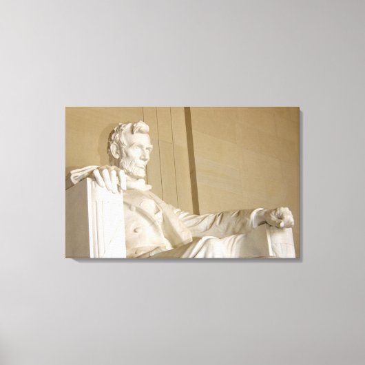 Toile Washington, DC, le Mémorial Lincoln (Recto)
