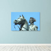 Toile Washington, DC, statue du général George (Insitu (Plancher de Bois))