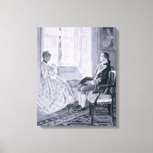 Toile Washington et Mary Philipse (Recto)