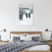 Toile Washington et Steuben à Valley Forge (Insitu(Chambre))