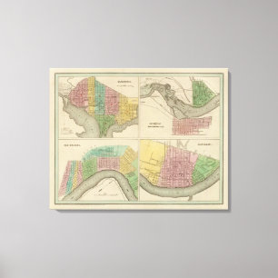 Toile Washington Louisville et Jeffersonville