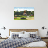 Toile Washington Park Vue sur la fontaine des rois, (Insitu(Chambre))