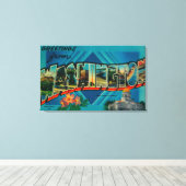 Toile Washington - Scènes de grandes lettres 2 (Insitu (Plancher de Bois))