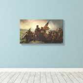 Toile Washington Traversant le Delaware (Insitu (Plancher de Bois))
