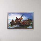 Toile Washington Traverser le Delaware par Emanuel Leutz (Recto)