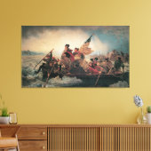 Toile Washington Traverser le Delaware par Emanuel Leutz (Insitu(Salon))