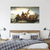 Toile Washington Traverser le Delaware par Emanuel Leutz (Insitu(Chambre))