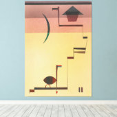 Toile Wassily Kandinsky - Angulaire (Insitu (Plancher de Bois))