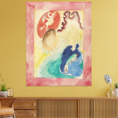 Toile Wassily Kandinsky - Conception pour la couverture  (Insitu(Salon))