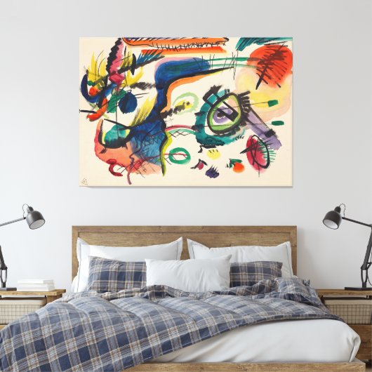 Toile Wassily Kandinsky - Ébauche pour ‘Composition II’ (Insitu(Chambre))