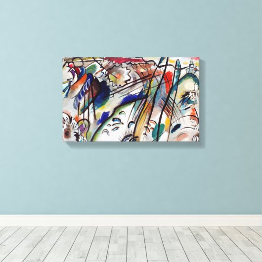 Toile Wassily Kandinsky Improvisation 28 (Insitu (Plancher de Bois))