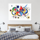 Toile Wassily Kandinsky Inspiré Art (Insitu(Chambre))