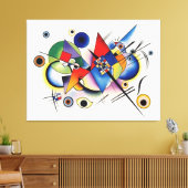 Toile Wassily Kandinsky Inspiré Art (Insitu(Salon))