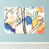 Toile Wassily Kandinsky - Le Cavalier Bleu (Insitu (Plancher de Bois))