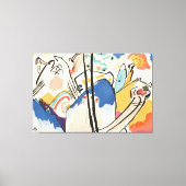 Toile Wassily Kandinsky - Le Cavalier Bleu (Recto)