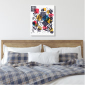Toile Wassily Kandinsky - Petits Mondes V Art Abstrait (Insitu(Chambre))