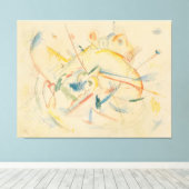 Toile Wassily Kandinsky - Sans titre (Insitu (Plancher de Bois))