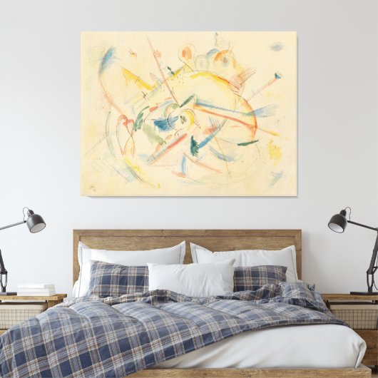 Toile Wassily Kandinsky - Sans titre (Insitu(Chambre))