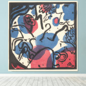Toile Wassily Kandinsky - Sons (Insitu (Plancher de Bois))