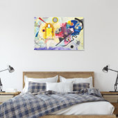 Toile WASSIY KANDINSKY - Jaune Rouge Bleu (Insitu(Chambre))
