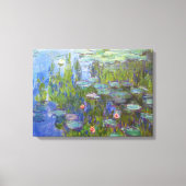 Toile Water Lilies, 1915 Claude Monet cool, ancien, maît (Recto)