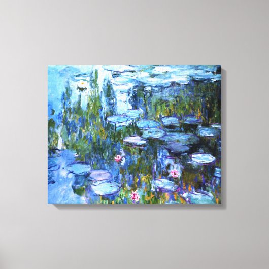 Toile Water Lilies by Claude Monet (Recto)