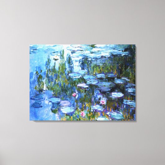 Toile Water Lilies by Claude Monet (Recto)